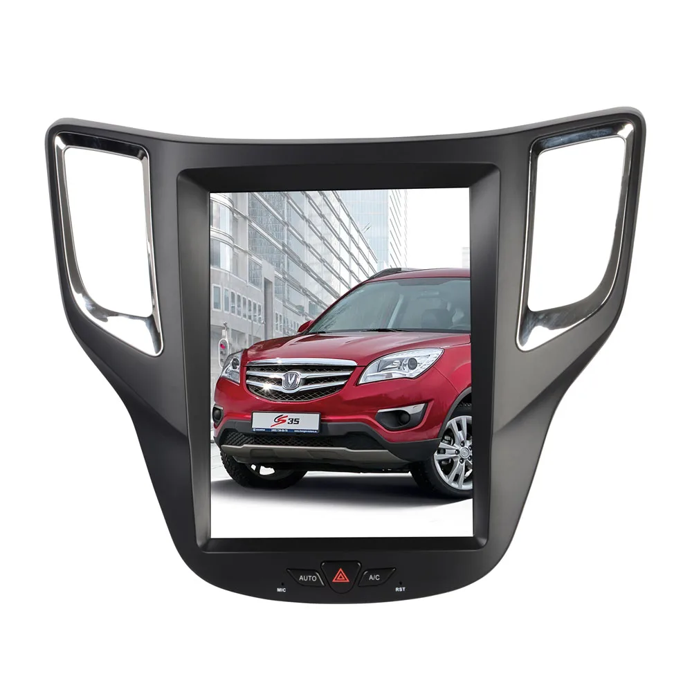 10 4 "Tesla Тип Android подходит для CHANGAN CS35 автомобильный dvd-плеер навигация gps радио |