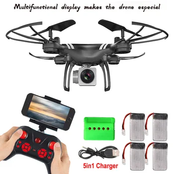 KY101 RC Drone Wifi FPV HD Adjustable Camera Altitude Hold One Key Return/Landing/ Off Headless Mode RC Quadcopter toys for Kids
KY101 RC Drone Wifi FPV HD Adjustable Camera Altitude Hold One Key Return/Landing/ Off Headless Mode RC Quadcopter toys for Kids