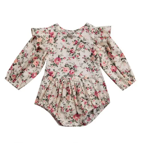 Pudcoco Newborn Baby Girls Floral Romper Ruffle Long Sleeve Cotton Jumpsuit Outfits Autumn Spring Clothes Playsuit
Pudcoco Newborn Baby Girls Floral Romper Ruffle Long Sleeve Cotton Jumpsuit Outfits Autumn Spring Clothes Playsuit