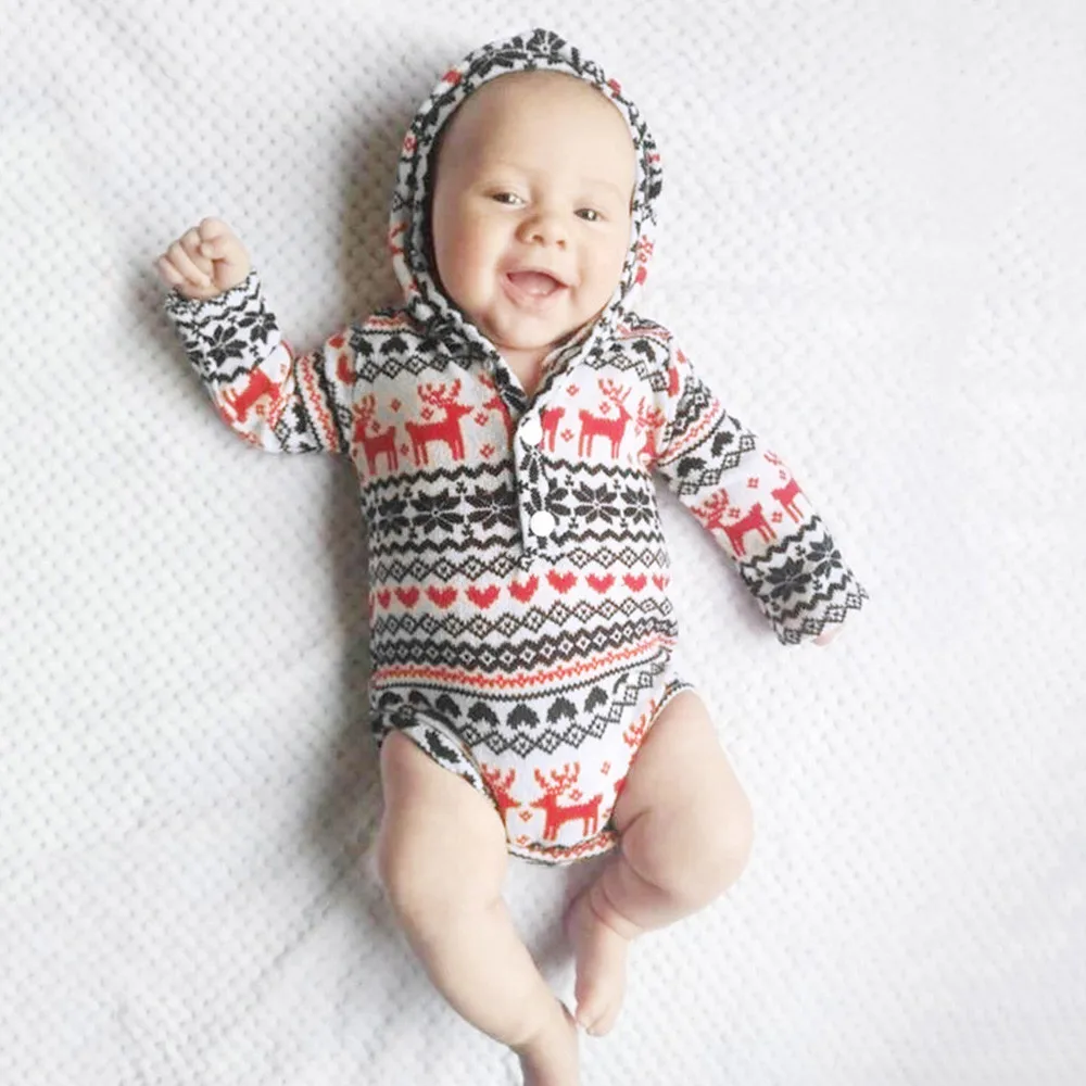 ARLONEET Baby romper Boys Christmas Hoodie long sleeve soft cotton Print Romper Bodysuitt Geometric Clothes L1001
ARLONEET Baby romper Boys Christmas Hoodie long sleeve soft cotton Print Romper Bodysuitt Geometric Clothes L1001