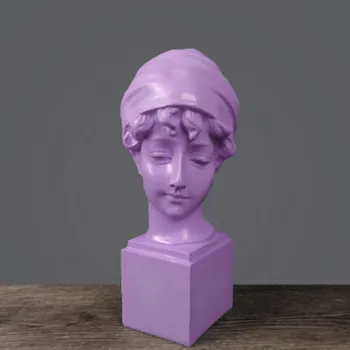 34CM European Style British Hat Girl Imitation Gypsum Head Portraits Statue Craftwork Ornaments Desktop Decoration Office X1319
34CM European Style British Hat Girl Imitation Gypsum Head Portraits Statue Craftwork Ornaments Desktop Decoration Office X1319