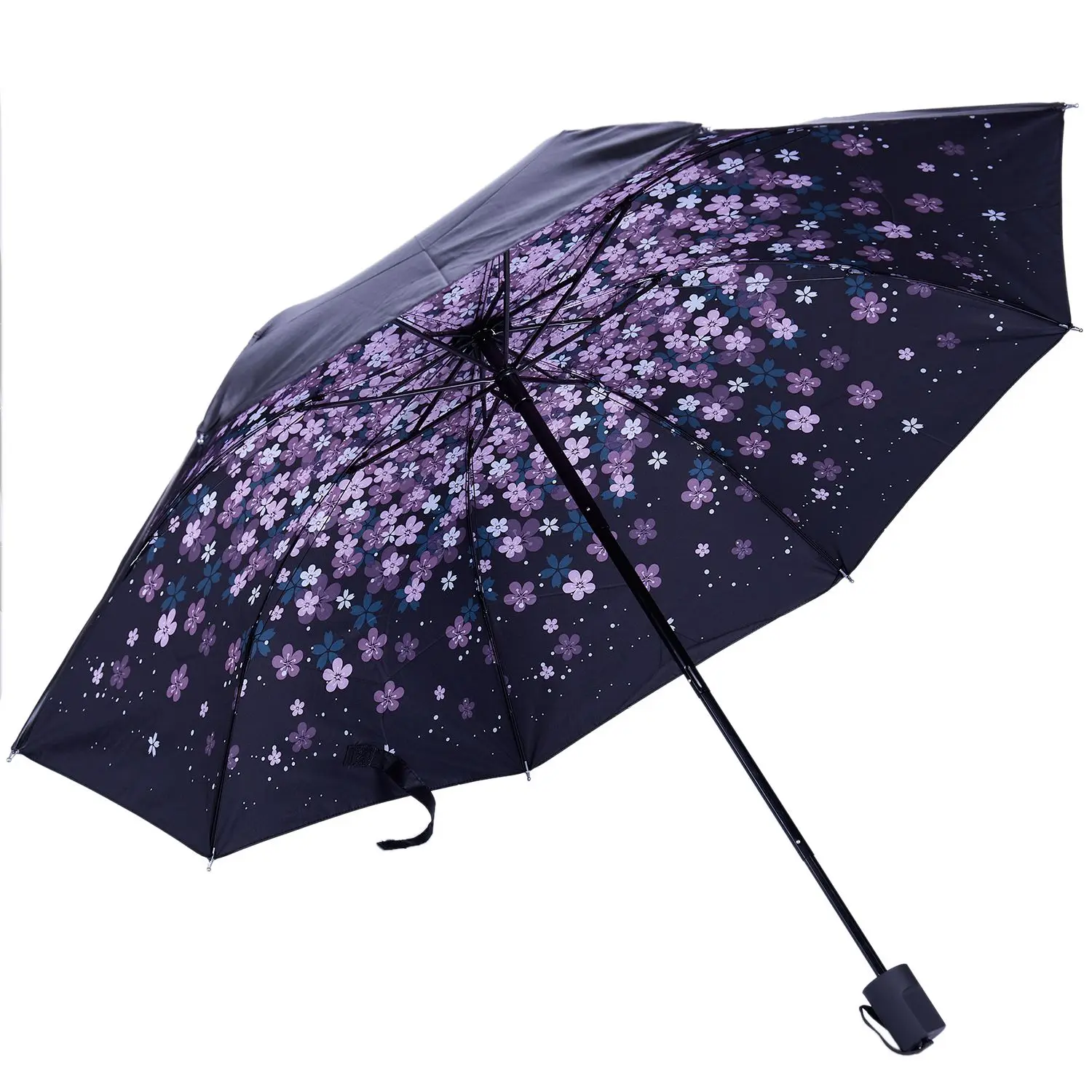 Cherry blossoms Three-folding Umbrella Rainy Sunny Parasol Vinyl Anti-UV Umbrella Women's Umbrella Windproof Outdoor Rain
Cherry blossoms Three-folding Umbrella Rainy Sunny Parasol Vinyl Anti-UV Umbrella Women's Umbrella Windproof Outdoor Rain