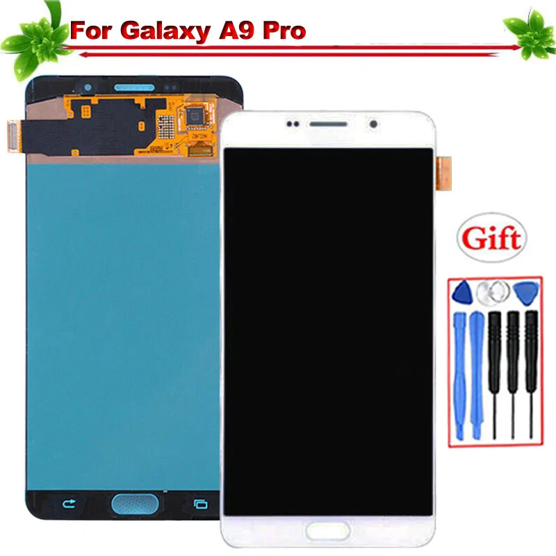 6" for Samsung Galaxy A9 Pro 2016 LCD Display Touch Screen Digitizer Assembly for Galaxy A9 Pro A910F A910 A9100 lcd Display
6" for Samsung Galaxy A9 Pro 2016 LCD Display Touch Screen Digitizer Assembly for Galaxy A9 Pro A910F A910 A9100 lcd Display