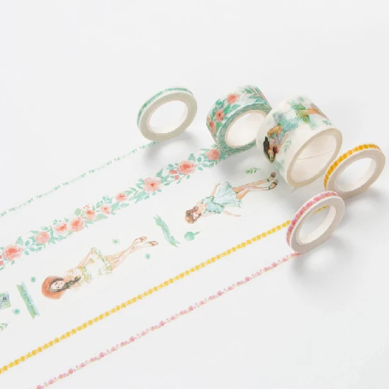 Sunshine Girls Washi Tape Masking Decorative Tapes DIY Scrapbooking Sticker Label Tape Japanese Stationery
Sunshine Girls Washi Tape Masking Decorative Tapes DIY Scrapbooking Sticker Label Tape Japanese Stationery