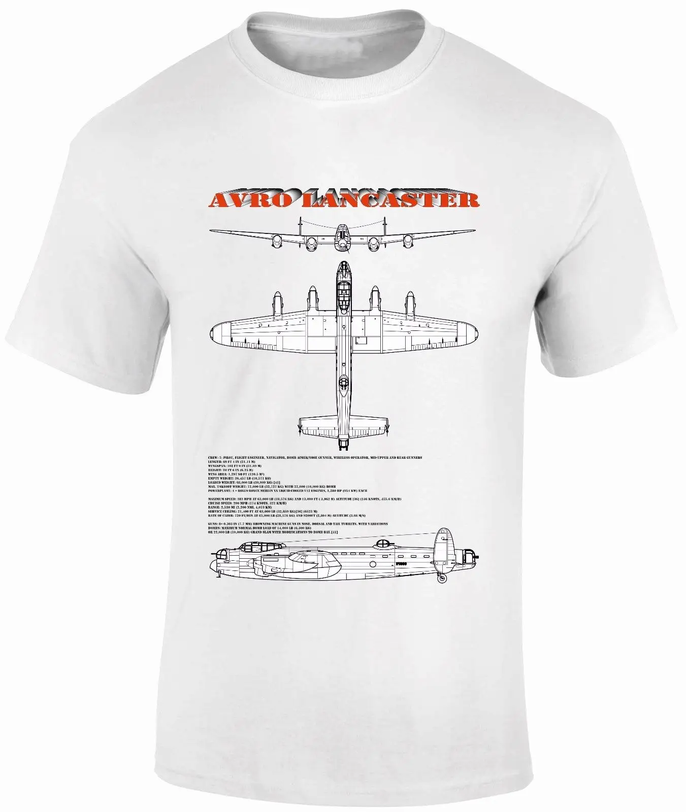Men Designer Clothes O-Neck Style Hip-Hop Tops Tees T-Shirts FPBP306 Avro Lancaster Bomber Blue Prints Ww11 Fantasy Printshop
Men Designer Clothes O-Neck Style Hip-Hop Tops Tees T-Shirts FPBP306 Avro Lancaster Bomber Blue Prints Ww11 Fantasy Printshop
