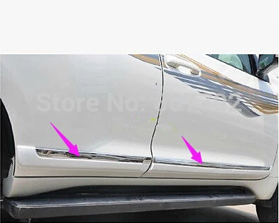 Chrome pearl white side door body molding Trim Cover For Toyota Prado Land Cruiser 150 FJ150 2014 2015
Chrome pearl white side door body molding Trim Cover For Toyota Prado Land Cruiser 150 FJ150 2014 2015