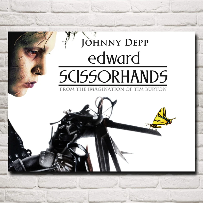 Tim Burton Movies Edward Scissorhands Classic Home Decoration Art Silk Fabric Poster 12x16 18x24 24X32 Inches Free Shipping
Tim Burton Movies Edward Scissorhands Classic Home Decoration Art Silk Fabric Poster 12x16 18x24 24X32 Inches Free Shipping