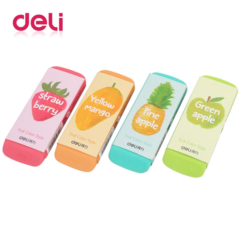 Deli pencil eraser Fruit shape large rubber big multicolour rubber Large rubber fruit color eraser Random Color
Deli pencil eraser Fruit shape large rubber big multicolour rubber Large rubber fruit color eraser Random Color