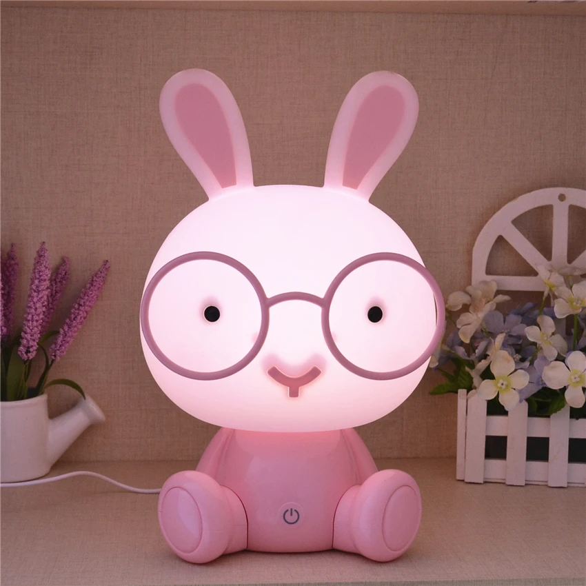 Cute Cartoon Bear Dimming Rabbit Night Lights Gift Girl Children's Room Table Bedroom Bedside Night Lamps Baby Feeding Fixtures 
Cute Cartoon Bear Dimming Rabbit Night Lights Gift Girl Children's Room Table Bedroom Bedside Night Lamps Baby Feeding Fixtures