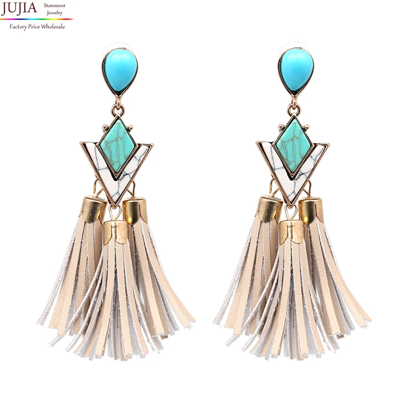 JUJIA 2019 long rope tassel good quality Jewelry Hot Selling Elegant long tassel with stone Earrings for Women Fringing earrings
JUJIA 2019 long rope tassel good quality Jewelry Hot Selling Elegant long tassel with stone Earrings for Women Fringing earrings