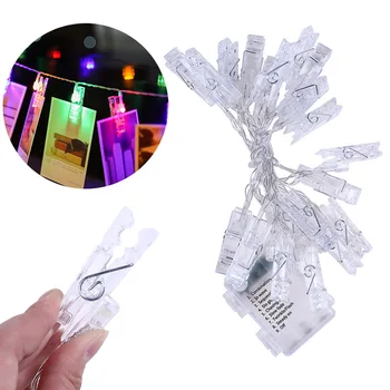 2M 8 Mode 20 Lamp Remote Control LED Card Photo Clip String Lights For Xmas Festival Party Wedding Home Room Decoration Lamp
2M 8 Mode 20 Lamp Remote Control LED Card Photo Clip String Lights For Xmas Festival Party Wedding Home Room Decoration Lamp