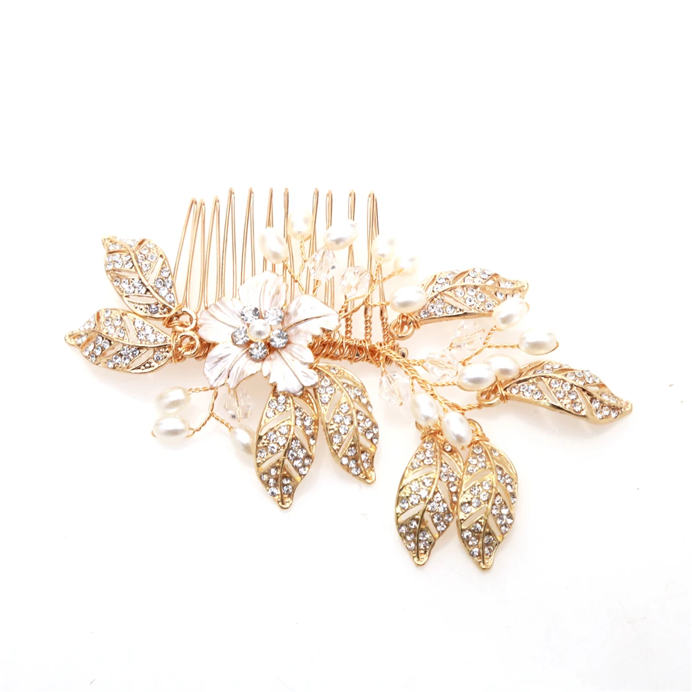 Vintage Wedding Comb Bridal Headpiece Bride Crystal Hair Accessory Filigree Gold Leaves Flourish Floral Bridesmaid
Vintage Wedding Comb Bridal Headpiece Bride Crystal Hair Accessory Filigree Gold Leaves Flourish Floral Bridesmaid