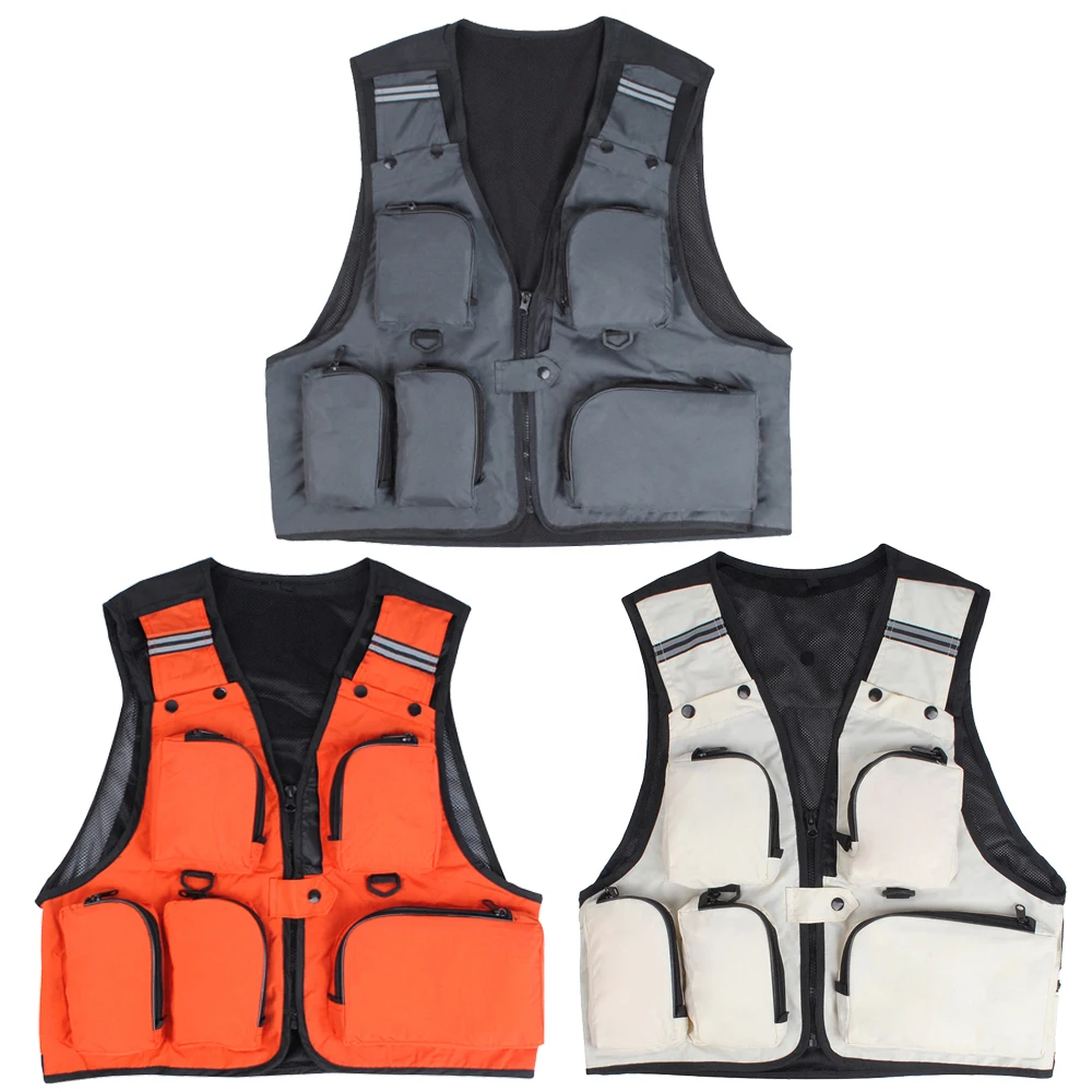 Multi-pocket Fly Fishing Vest Mens Quick Dry Jackets Breathable Lightweight Outdoor Hiking Hunting
Multi-pocket Fly Fishing Vest Mens Quick Dry Jackets Breathable Lightweight Outdoor Hiking Hunting