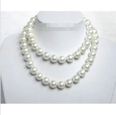 14mm round white south sea shell pearls necklace 9KT @^Noble style Natural Fine jewe FREE SHIPPING
14mm round white south sea shell pearls necklace 9KT @^Noble style Natural Fine jewe FREE SHIPPING
