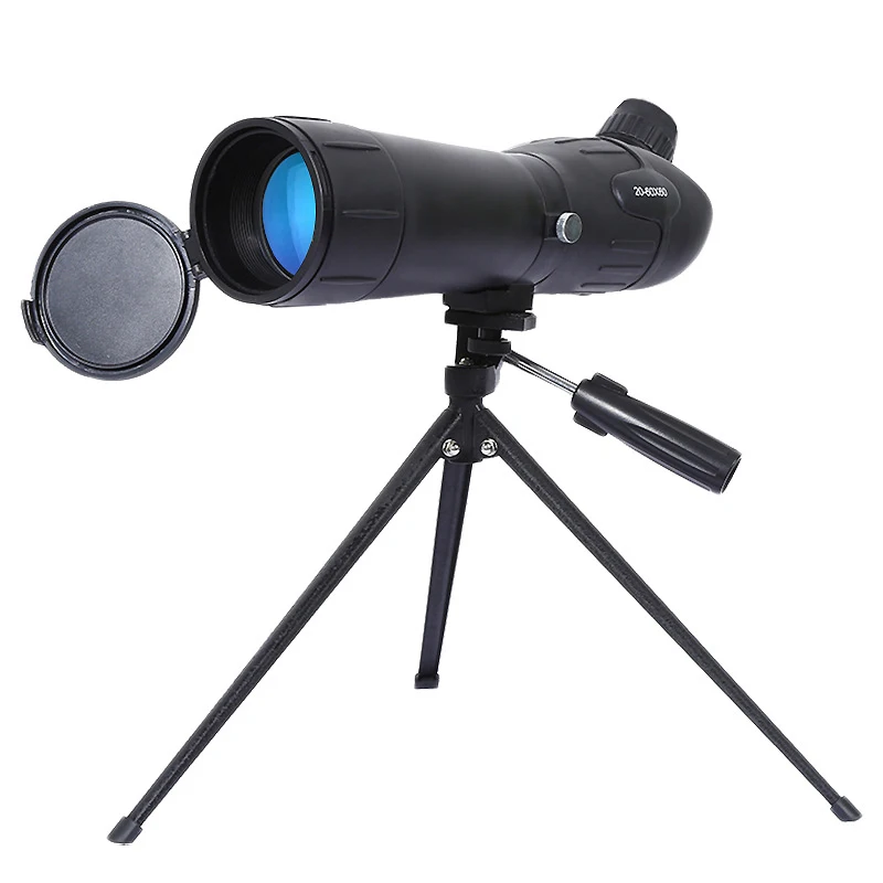 20-60x60 Spotting ScopeTelescope Portable Travel Scope Monocular Telescope Outdoor Bird-watching Scope with Tripod DT004
20-60x60 Spotting ScopeTelescope Portable Travel Scope Monocular Telescope Outdoor Bird-watching Scope with Tripod DT004