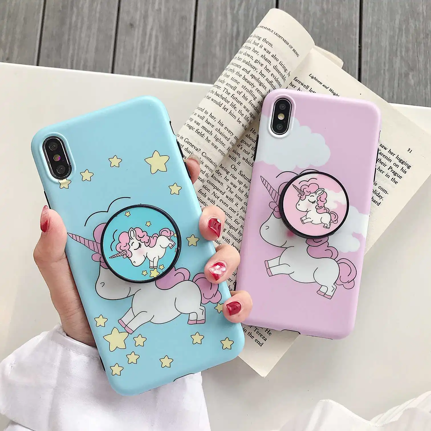 coque For iPhone XS MAX XR/ 7 8 Plus 6s 6 Plus Cases luxury cute Cartoon Simple silicon cover For iPhone XR Stand Holder Cover
coque For iPhone XS MAX XR/ 7 8 Plus 6s 6 Plus Cases luxury cute Cartoon Simple silicon cover For iPhone XR Stand Holder Cover