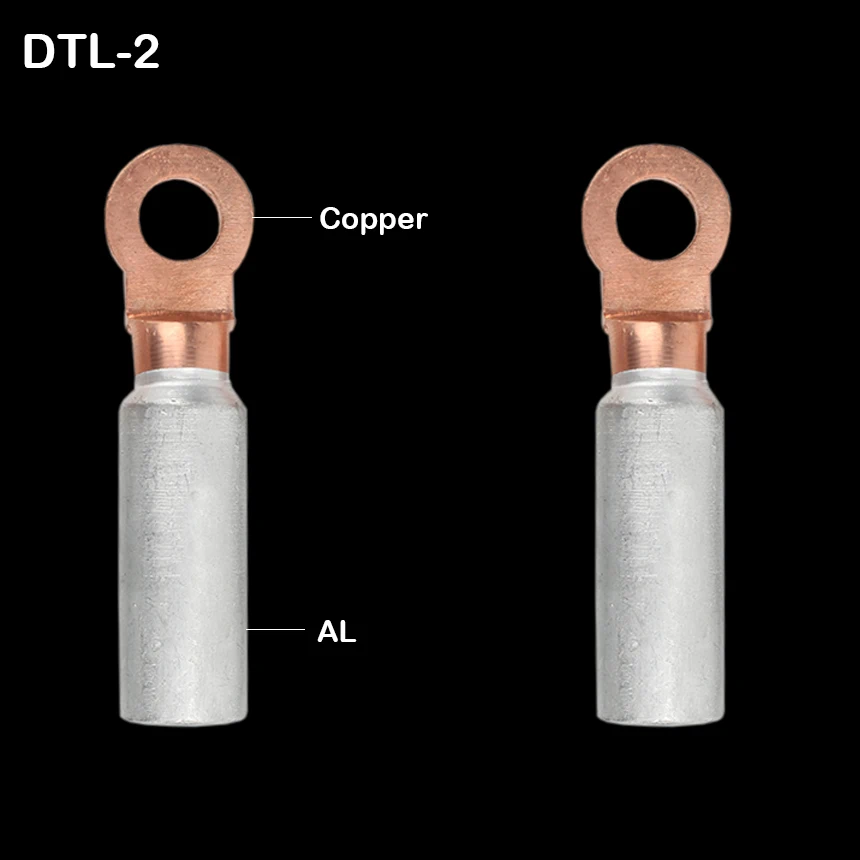 DTL-2-70 DTL-2-95 DTL-2-120 DTL-2-150 Copper Aluminum CU AL Bimatel Spade Power Wire Cable Fitting Connector Lug Crimp Terminal
DTL-2-70 DTL-2-95 DTL-2-120 DTL-2-150 Copper Aluminum CU AL Bimatel Spade Power Wire Cable Fitting Connector Lug Crimp Terminal
