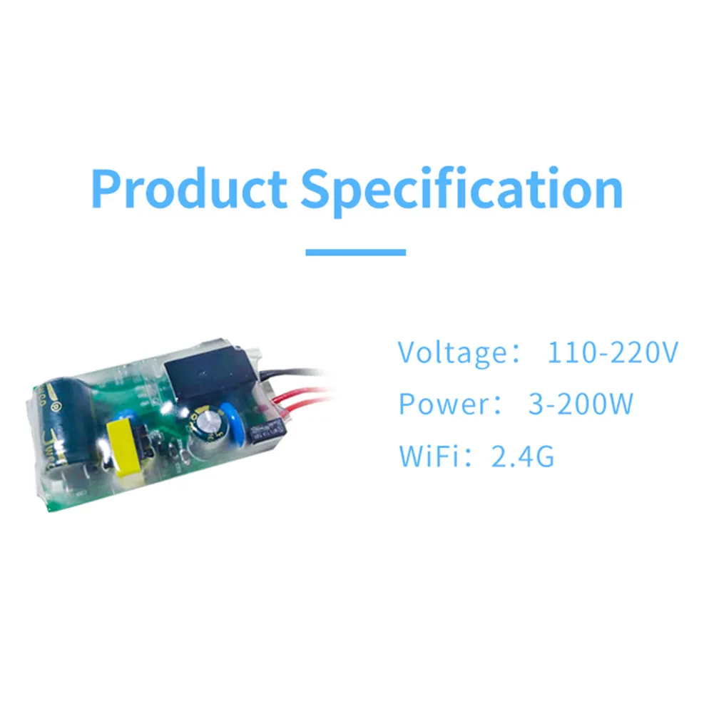 Timing Relay Wifi Wireless Smart Real Time Multifunction Home Switch Module Voice Control Remote Control Portable Easy Install
Timing Relay Wifi Wireless Smart Real Time Multifunction Home Switch Module Voice Control Remote Control Portable Easy Install