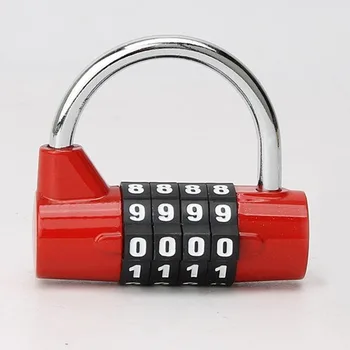 1 pc Practical Travel Bag Luggage Security Lock Padlock 4 Digit Combination