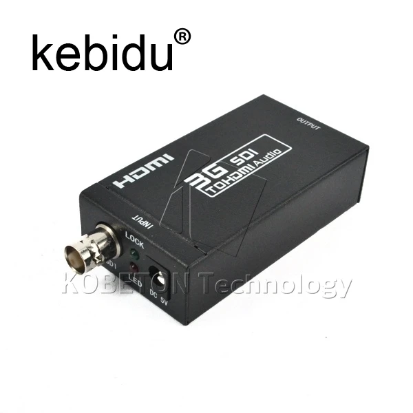 Kebidu MINI 3G SDI to HDMI Converter, 1080P 3G HD SD SDI to HDMI switch Signals, SDI to HDMI Converter with USB Cable Adapter
Kebidu MINI 3G SDI to HDMI Converter, 1080P 3G HD SD SDI to HDMI switch Signals, SDI to HDMI Converter with USB Cable Adapter