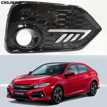 1Set For Honda CIVIC hatchback 2016 2017 2018 2019 Daytime Running Light LED DRL fog lamp Driving lights Yellow Turn Signal Lamp
1Set For Honda CIVIC hatchback 2016 2017 2018 2019 Daytime Running Light LED DRL fog lamp Driving lights Yellow Turn Signal Lamp