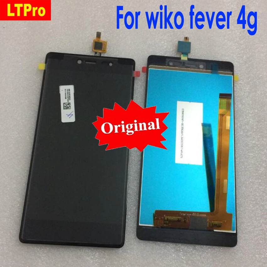 LTPro Original New Black For Wiko Fever 4G LCD Display + Touch Screen Digitizer Assembly For Wiko Mobile Phone parts
LTPro Original New Black For Wiko Fever 4G LCD Display + Touch Screen Digitizer Assembly For Wiko Mobile Phone parts