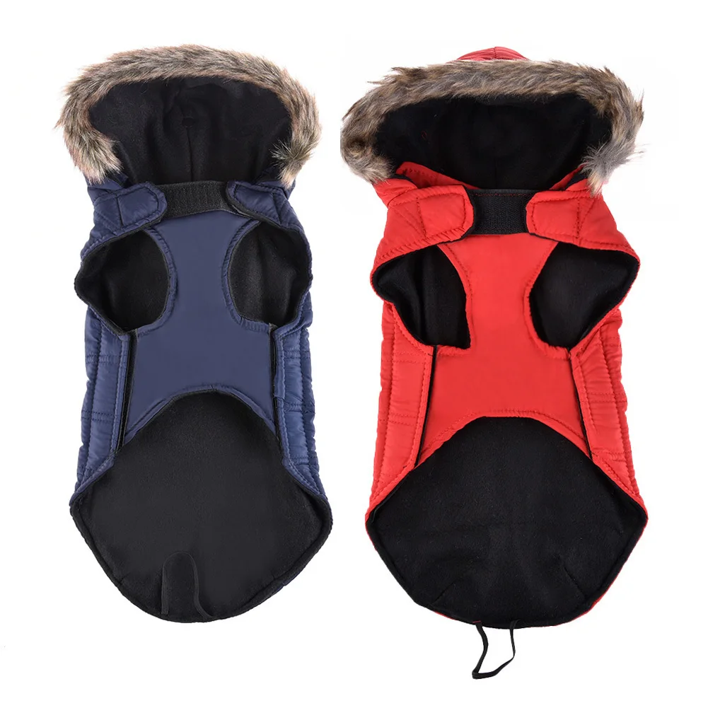 Double-layer Fabric Detachable Pet Hooded Winter Wear Winter Warm Pet Dog Clothes Hooded Thick Cotton Cat Puppy Dogs Coat
Double-layer Fabric Detachable Pet Hooded Winter Wear Winter Warm Pet Dog Clothes Hooded Thick Cotton Cat Puppy Dogs Coat