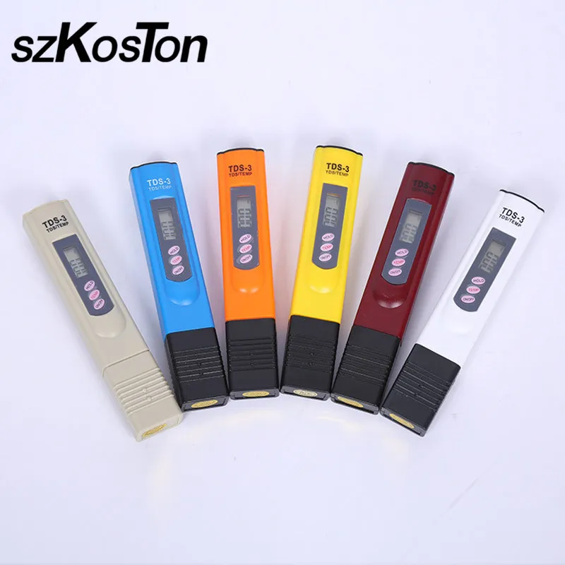 Temp Testing Pen Digital LCD Water Quality TDS Meters Tester 0-9990 PPM Measuring Water Purity Filter TEMP/PPM Water Quality
Temp Testing Pen Digital LCD Water Quality TDS Meters Tester 0-9990 PPM Measuring Water Purity Filter TEMP/PPM Water Quality
