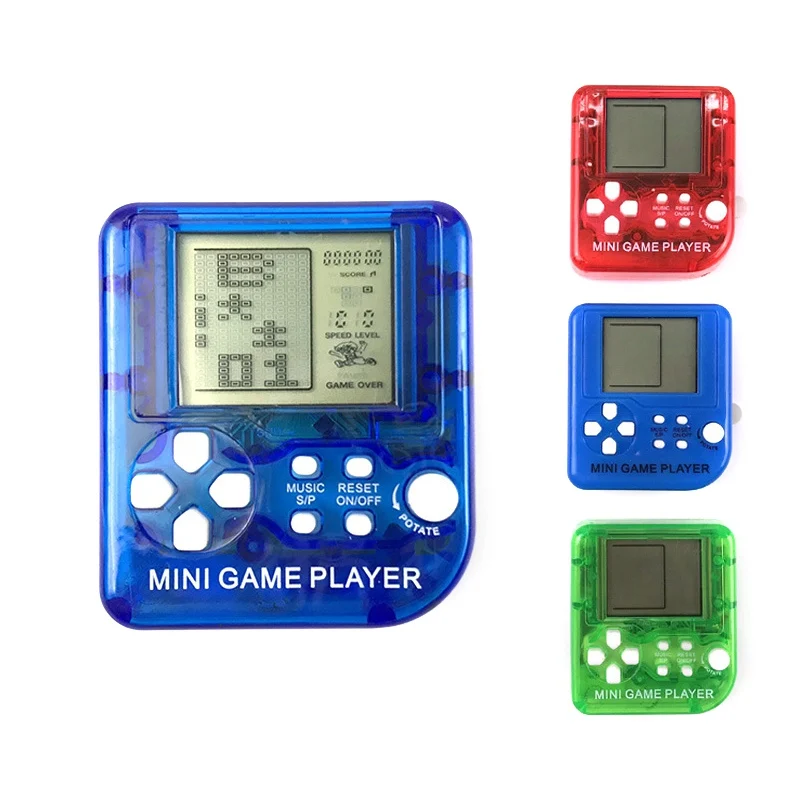 Ultra-small Mini Tetris Game Player Children Handheld Game console Portable LCD Educational Toy Children's Classic Electronic
Ultra-small Mini Tetris Game Player Children Handheld Game console Portable LCD Educational Toy Children's Classic Electronic