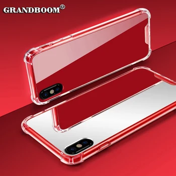 500pcs Luxury Mirror Air Cushion Protect Case For iPhone XS Max XR X 8 7 Plus 6 6S Hard Acrylic Back Soft TPU Shockproof Cover
500pcs Luxury Mirror Air Cushion Protect Case For iPhone XS Max XR X 8 7 Plus 6 6S Hard Acrylic Back Soft TPU Shockproof Cover