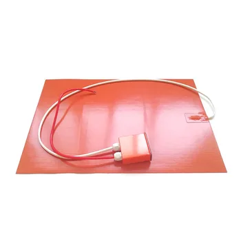 1000W 110V 400*600mm Silicone heating pad for 3d printer digital thermostat on wire 1500mm lead out from middle of 400 side
1000W 110V 400*600mm Silicone heating pad for 3d printer digital thermostat on wire 1500mm lead out from middle of 400 side
