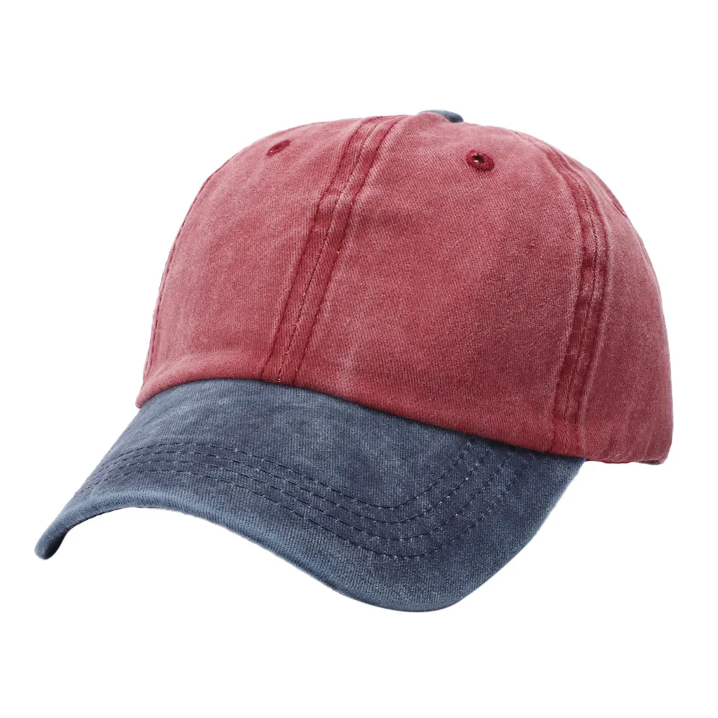 Contrast Color Baseball Cap Unisex Simple Fashion Cotton Casual High Quality Bend Caps Adjustable Visor Outdoor Hat
Contrast Color Baseball Cap Unisex Simple Fashion Cotton Casual High Quality Bend Caps Adjustable Visor Outdoor Hat
