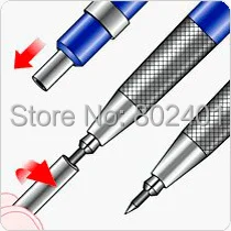 Free shipping German style 2mm mechanical pencil blue pencil automatic pencil lead holder propelling pencil fast delivery
Free shipping German style 2mm mechanical pencil blue pencil automatic pencil lead holder propelling pencil fast delivery