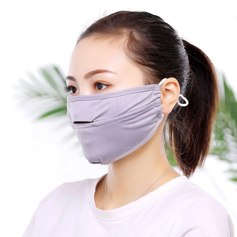 New Summer Ice Silk Mouth Face Mask Unisex Sun Protection Mouth Mask Breathable Thin Lovers Opening Type Dust-proof Face Hood
New Summer Ice Silk Mouth Face Mask Unisex Sun Protection Mouth Mask Breathable Thin Lovers Opening Type Dust-proof Face Hood