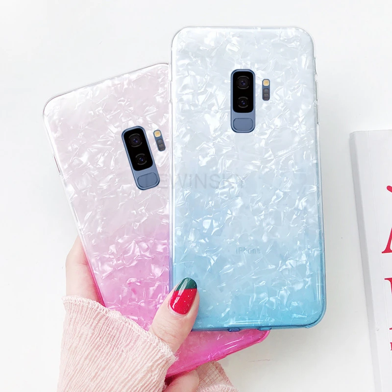 Cases For Samsung Galaxy S8 S9 plus J4 J6 A6 A8 2018 J3 J5 J7 2017 Note 8 Glitter Ultra Slim Full Gradient Soft Conch shell Case
Cases For Samsung Galaxy S8 S9 plus J4 J6 A6 A8 2018 J3 J5 J7 2017 Note 8 Glitter Ultra Slim Full Gradient Soft Conch shell Case