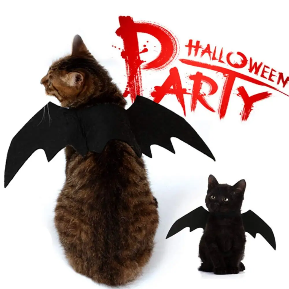 NACOCO Pet Halloween Bat Wings Costume Cool Batman Design Party Clothes Cat Small Dog
NACOCO Pet Halloween Bat Wings Costume Cool Batman Design Party Clothes Cat Small Dog