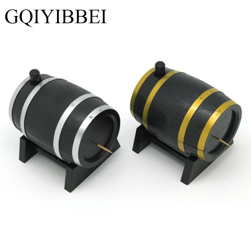 GQIYIBBEI Creative Household Wine Barrel Plastic Craft Ornaments Automatic Toothpick Box Container Dispenser Holder Popular
GQIYIBBEI Creative Household Wine Barrel Plastic Craft Ornaments Automatic Toothpick Box Container Dispenser Holder Popular