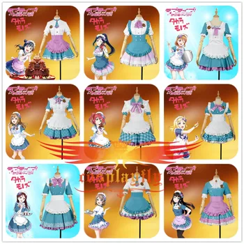 LoveLive!SunShine!! Aqours Hanamaru Kanan Ruby Yoshiko Riko Chika Dia Watanabe Mari Valentine Maidservant Dress Cosplay Costume
LoveLive!SunShine!! Aqours Hanamaru Kanan Ruby Yoshiko Riko Chika Dia Watanabe Mari Valentine Maidservant Dress Cosplay Costume