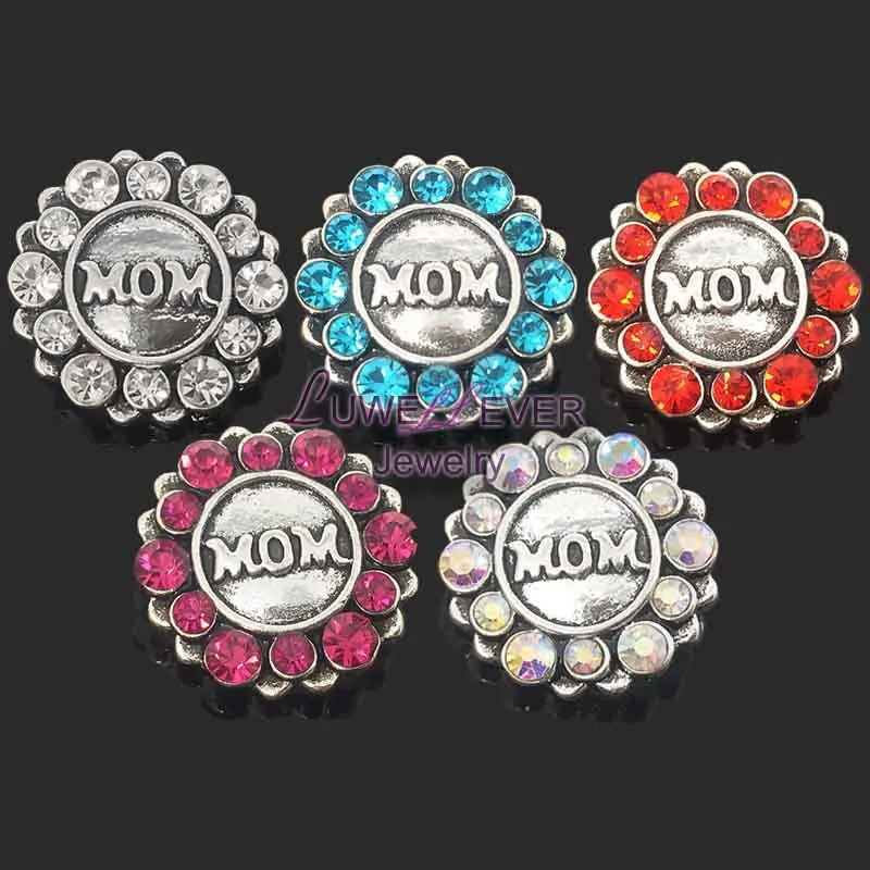 Wholesale w267 mom 18mm 20mm rhinestone metal snap button for Bracelet Necklace Jewelry For Women jewelry Fashion accessories
Wholesale w267 mom 18mm 20mm rhinestone metal snap button for Bracelet Necklace Jewelry For Women jewelry Fashion accessories