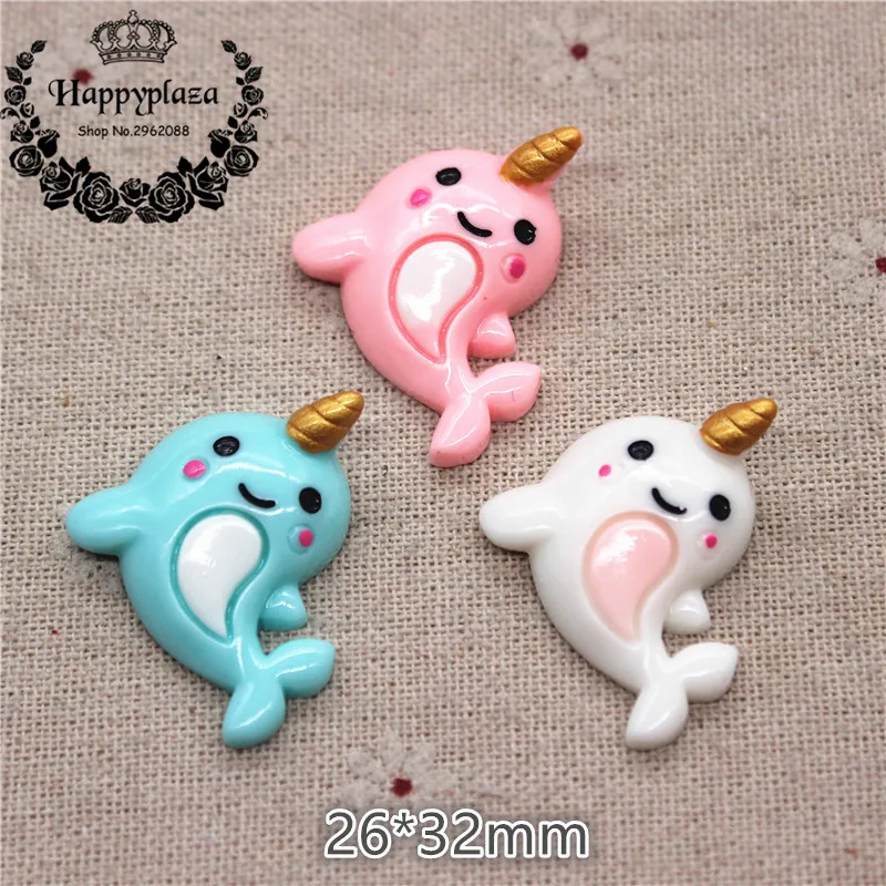 10pcs Resin Kawaii Cartoon Narwhal Miniature Flatback Cabochon Art Supply DIY Craft Scrapbooking,26*32mm
10pcs Resin Kawaii Cartoon Narwhal Miniature Flatback Cabochon Art Supply DIY Craft Scrapbooking,26*32mm