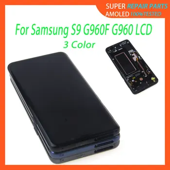 Suitable for SAMSUNG Galaxy S9 LCD touch screen digitizer with shadow S9 LCD G960 original with frame 2960 * 1440 Repair parts
Suitable for SAMSUNG Galaxy S9 LCD touch screen digitizer with shadow S9 LCD G960 original with frame 2960 * 1440 Repair parts