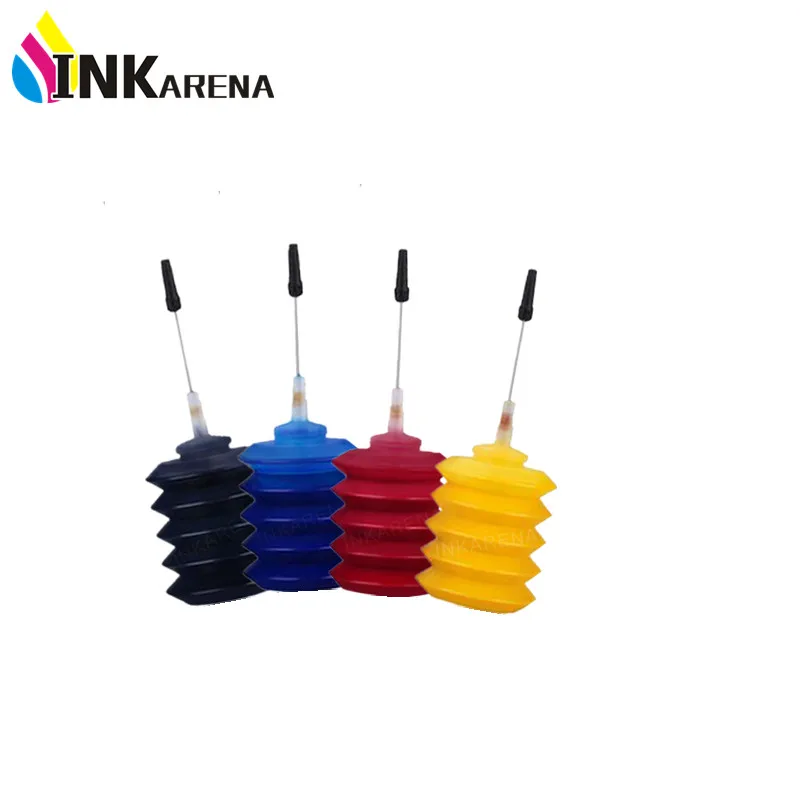 INKARENA 4 Pcs Universal 30ml Printer Dye ink BK C M Y Refill Ink Kit Replacement For HP For Epson For Canon For Brother Ciss
INKARENA 4 Pcs Universal 30ml Printer Dye ink BK C M Y Refill Ink Kit Replacement For HP For Epson For Canon For Brother Ciss