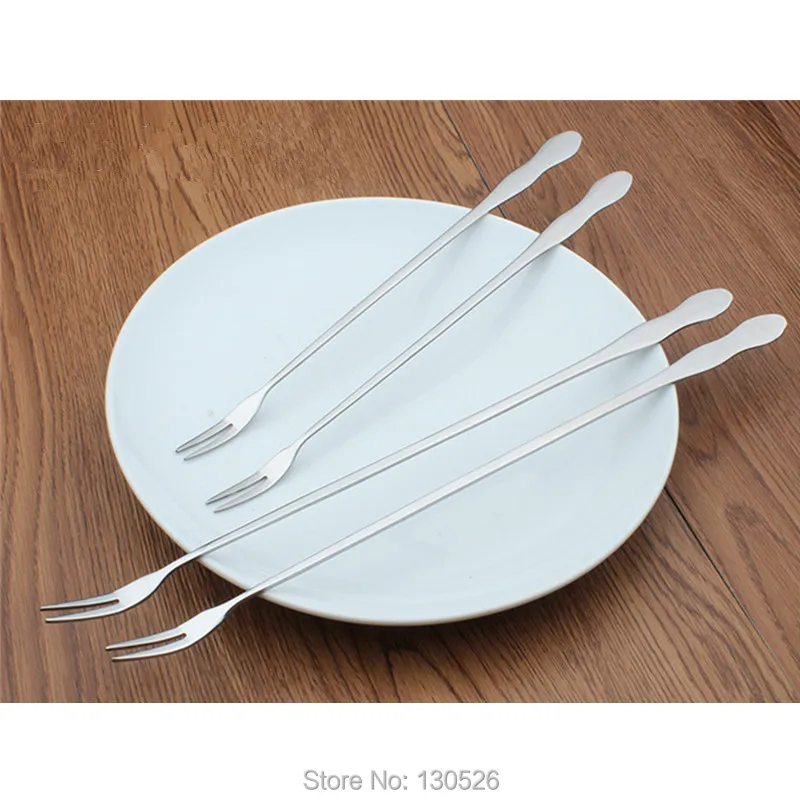 2Pcs New Heavy Long Handle Stainless Steel Cake Dessert Fruit Forks tableware Flatware Kitchen Accessories
2Pcs New Heavy Long Handle Stainless Steel Cake Dessert Fruit Forks tableware Flatware Kitchen Accessories