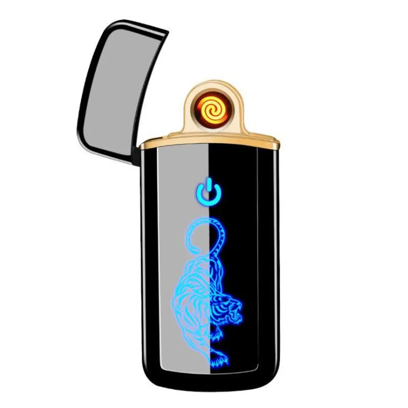 Creative USB charging lighter Touch screen switch Double-sided No gas lighter Windproof flameless Electronic Cigarette lighters
Creative USB charging lighter Touch screen switch Double-sided No gas lighter Windproof flameless Electronic Cigarette lighters