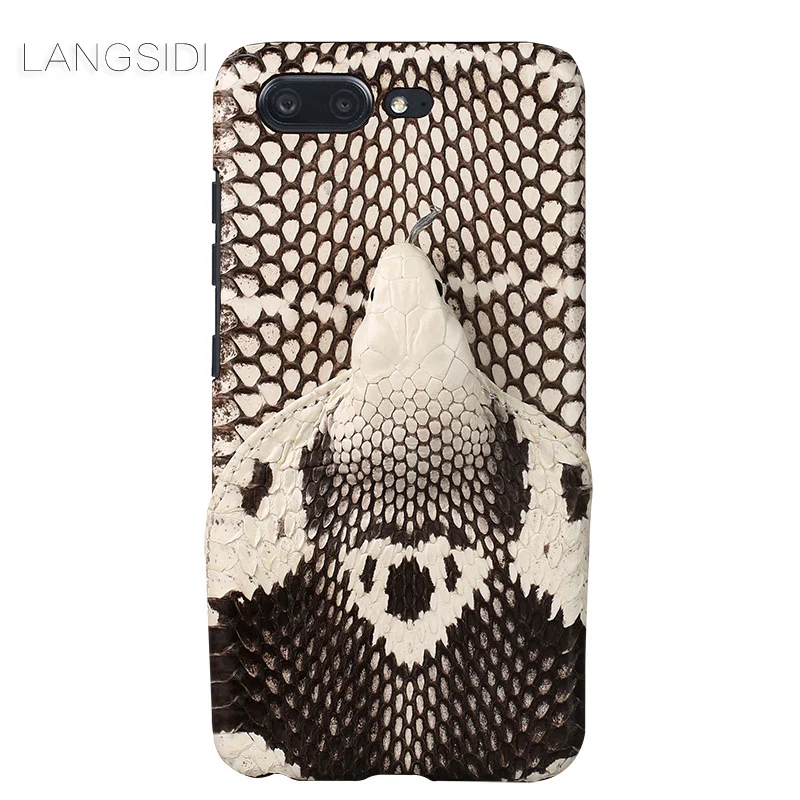 Wangcangli brand phone case real snake head back cover phone shell For Gionee S10 full manual custom processing
Wangcangli brand phone case real snake head back cover phone shell For Gionee S10 full manual custom processing