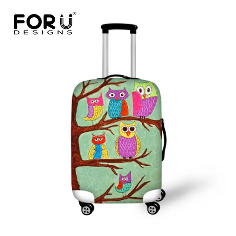 FORUDESIGNS Waterproof Travel Luggage Cover Printing Owl Suitcase Cover to 18-328inch Trolley Case Elastic Protective Dust Cover
FORUDESIGNS Waterproof Travel Luggage Cover Printing Owl Suitcase Cover to 18-328inch Trolley Case Elastic Protective Dust Cover