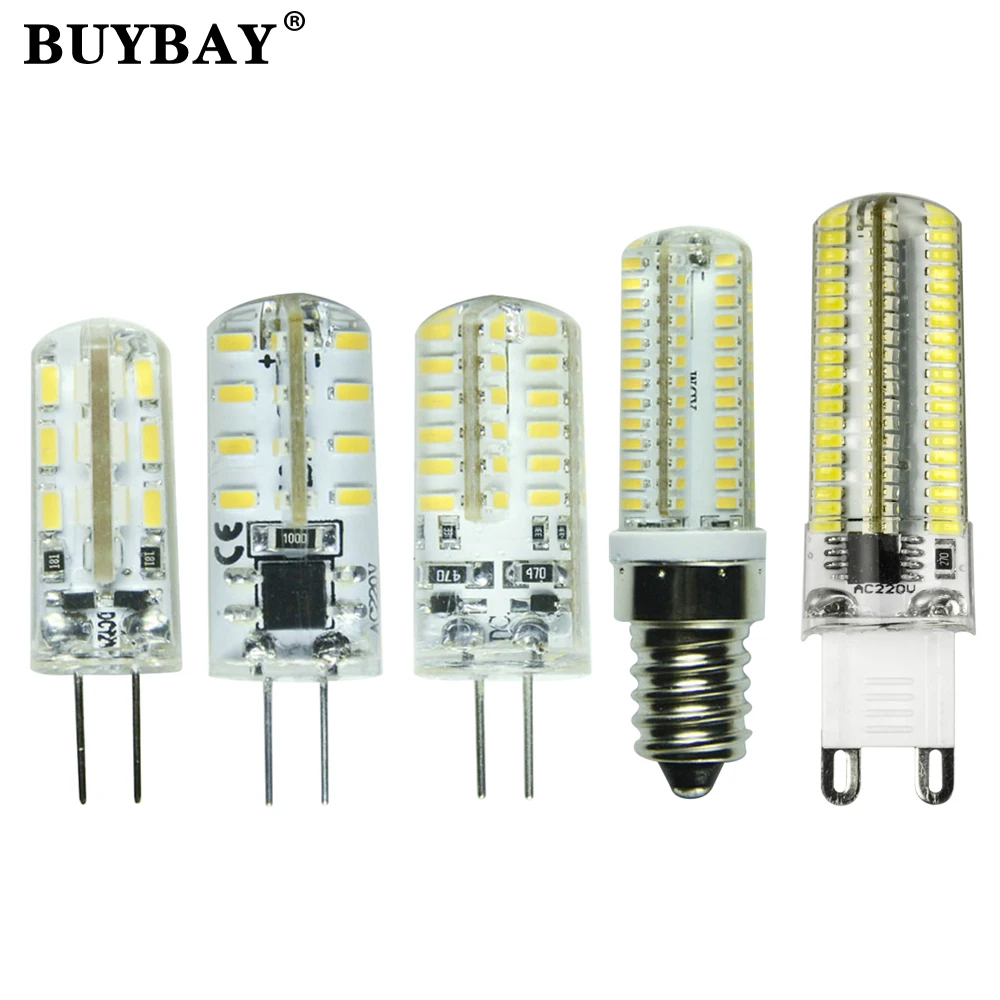 110V Corn Bulb LED Light G9 Led Bulb E14 Lampada 220V G4 Spotlight Bulbs 3014 SMD 24 -120 Leds 360 Degrees Replace Halogen Lamp
110V Corn Bulb LED Light G9 Led Bulb E14 Lampada 220V G4 Spotlight Bulbs 3014 SMD 24 -120 Leds 360 Degrees Replace Halogen Lamp