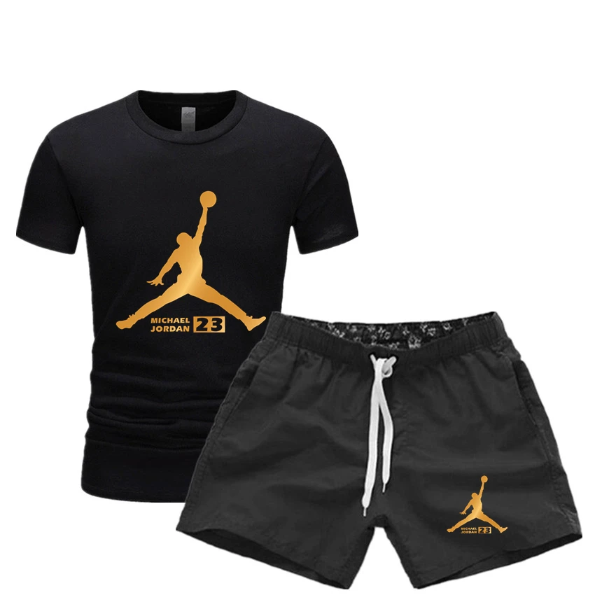 New Summer men T shirts +Shorts 2piece O neck Short sleeve Men's T Shirt Men Fashion JORDAN 23 size Tshirts Casual For Male
New Summer men T shirts +Shorts 2piece O neck Short sleeve Men's T Shirt Men Fashion JORDAN 23 size Tshirts Casual For Male