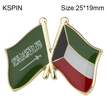 Saudi Arabia & Kuwait Friendship Flag Lapel Pin Flag Badge Brooch Natinal Lapel Pins Flag Lapel Pins Country Flag Badge XY0484
Saudi Arabia & Kuwait Friendship Flag Lapel Pin Flag Badge Brooch Natinal Lapel Pins Flag Lapel Pins Country Flag Badge XY0484