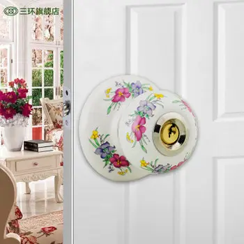 Ceramic lock the door when indoor European ball lock hold hand lock copper core Ss
Ceramic lock the door when indoor European ball lock hold hand lock copper core Ss
